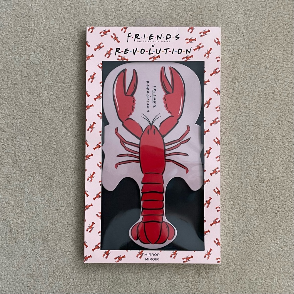 Makeup Revolution x Friends Lobster Handheld Mirror